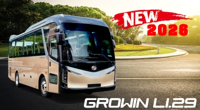 SAMCO GROWIN 2026 – BƯỚC ĐỘT PHÁ TRONG PHÂN KHÚC XE KHÁCH GHẾ NGỒI CAO CẤP