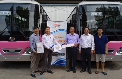 SAMCO BÀN GIAO LÔ XE BUÝT SAMCO CITY.40 CHO CTY TNHH VẬN TẢI THỊNH HƯNG