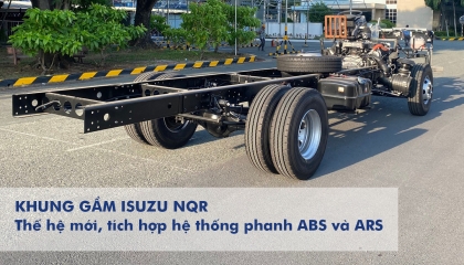 Khung gầm ISUZU NQR